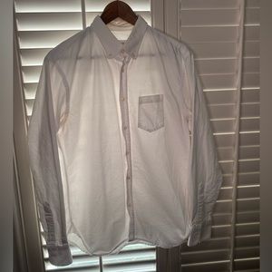 Men’s Officine Generale White Oxford Button Down